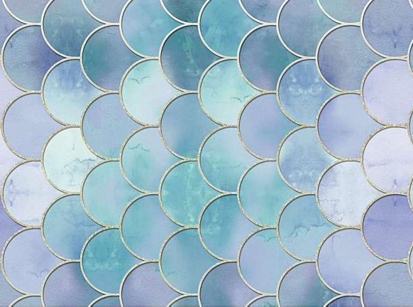 Gift wrap & tags - Ichthus fish - Blue - Image 3