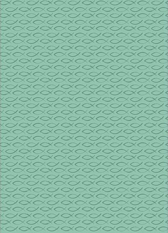 Gift wrap & tags - Ichthus fish - Teal - wrap - Buy Christian Books & Gifts Online here